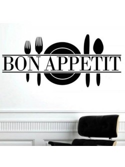 Interjero lipdukas „Bon Appetit“