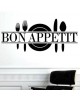 Interjero lipdukas „Bon Appetit“