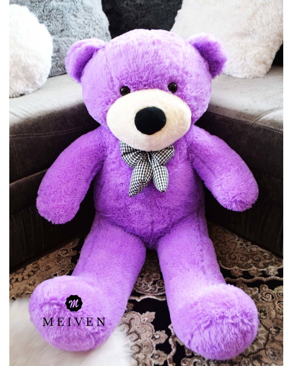 Pliušinis meškinas Tedis - 120cm violetinis