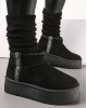 Žieminiai aulinukai batai „Astrid Black“