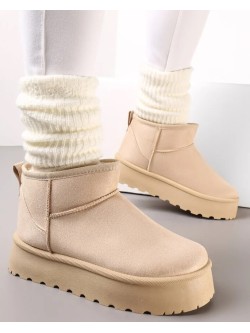 Žieminiai aulinukai batai „Gianna Beige“