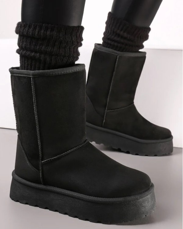 Žieminiai aulinukai batai „Mabel Black“