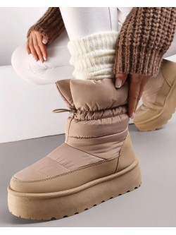 Žieminiai aulinukai batai „Vanessa Khaki“