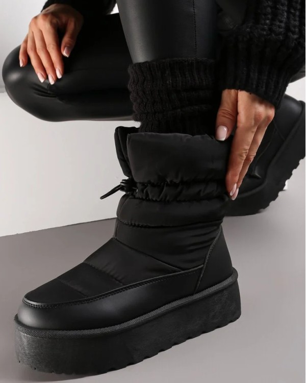 Žieminiai aulinukai batai „Vanessa Black“