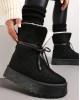 Žieminiai aulinukai batai „Selena Black“