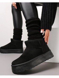 Žieminiai aulinukai batai „Gianna Black“