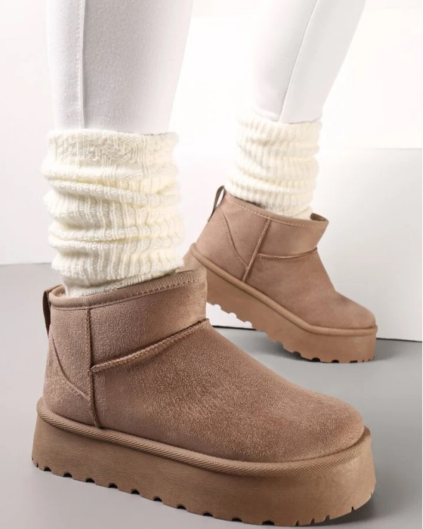 Žieminiai aulinukai batai „Gianna Khaki“