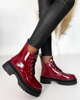 Žieminiai aulinukai batai „Kaylee Red“