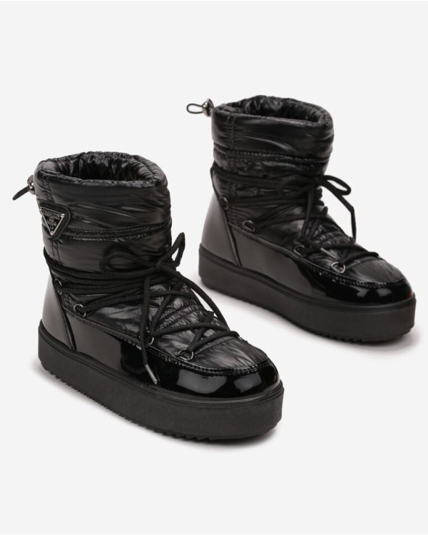 Žieminiai aulinukai batai „Collins Black“
