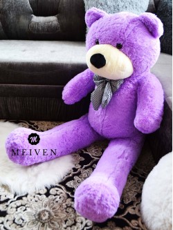 Pliušinis meškinas Tedis - 160cm violetinis