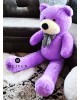 Pliušinis meškinas Tedis - 160cm violetinis