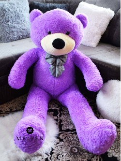 Pliušinis meškinas Tedis - 180cm violetinis
