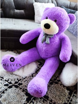 Pliušinis meškinas Tedis - 200cm violetinis