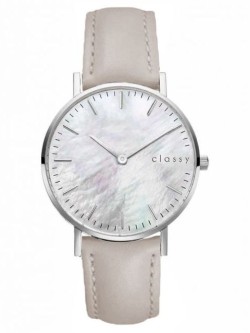 Laikrodis „Classy Silver Grey“