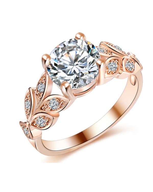 Žiedas su austriškais kristalais „Naomi“