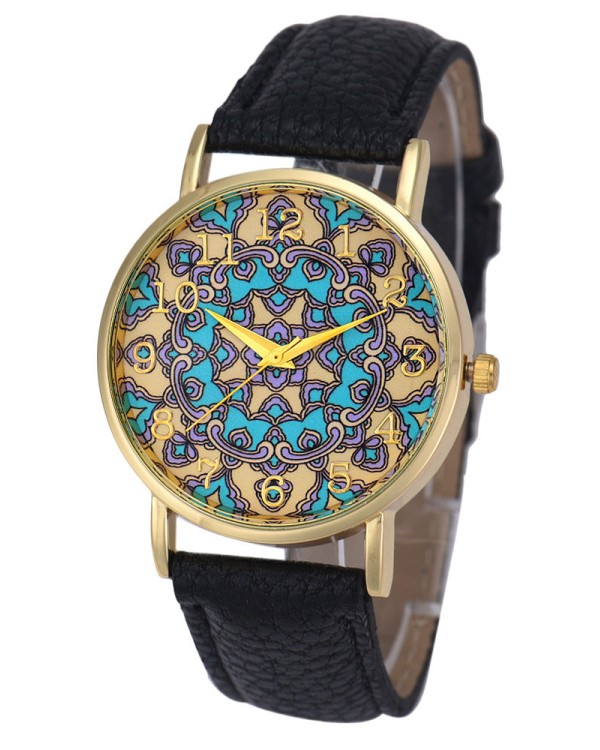 Laikrodis „Colored Mandala“
