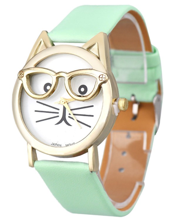 Laikrodis „Kitten Mint“