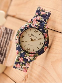 Laikrodis „Geneva Flowers“